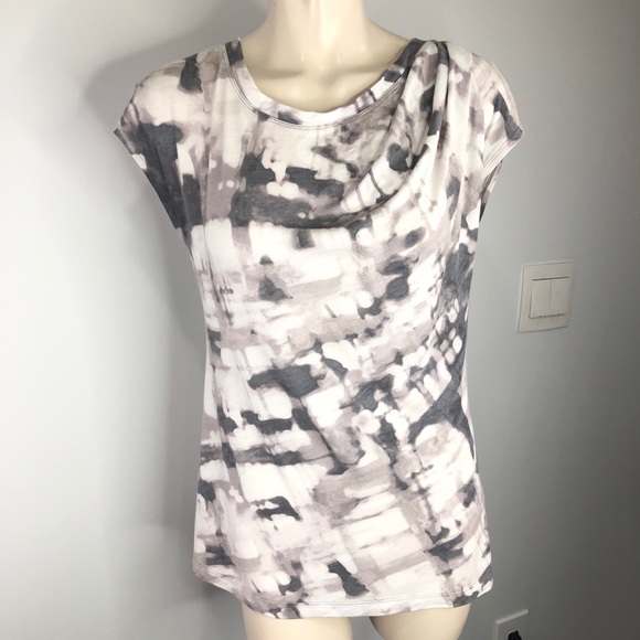 Simply Vera Vera Wang Tops - VERA WANG -Simply Vera short sleeve top grey M